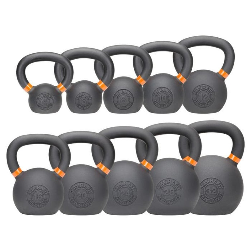 Mirafit Cast Iron Vinyl Coated Kettlebell